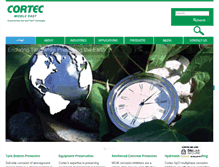 Tablet Screenshot of cortec-me.com